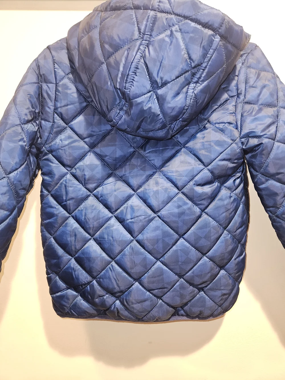 Kids Quilted Blue Puffer Jacket